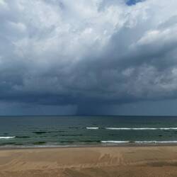 Foreboding rain