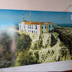 The. Monastery from the air.