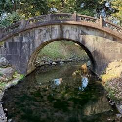 Full moon bridge that is... hehehehe