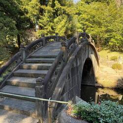 17th Century stone arch bridge, one of the oldest in Japan