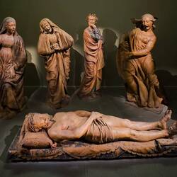 "Il Compianto" (Scream of Stone) ... Church of Santa Maria della Vita — Bologna, Italy.