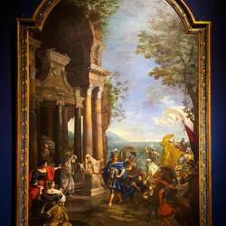 "Allegorical Tomb of Lord" Torrington (D. Creti) — Capolavori Masterpieces Exhibit.