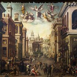 "The Professions with the Liberal Arts" (G.M. Tamburini) — Capolavori Masterpieces Exhibit.