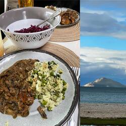 ..der Sonntag ist meist bewölkt und kühl.Ein richtiger Ruhetag bei uns 🥰