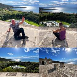 ..auf dem Dach über dem 8. Stockwerk.. ein WAHNSINNS-AUSBLICK 🤩