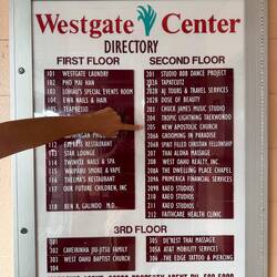 Aber da steht es. Wir sind richtig!