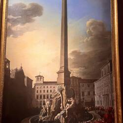 FILIPPO GAGLIARDI-City of Castello-Rome 1651-Visit of Innocent X to the Fountain of the Rivers