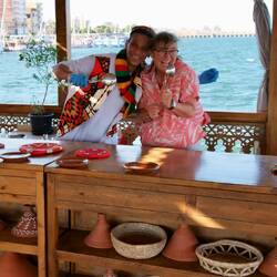 Die Crew und wir haben Spaß