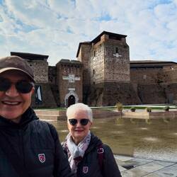 Castel Sismondo at Piazza Malatesta — Rimini, Italy.