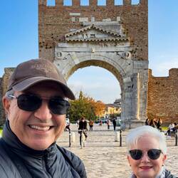 The Arch of Augustus — Rimini, Italy.