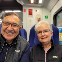 On the TTPER train @ Bologna Centrale ... on the way to Rimini.