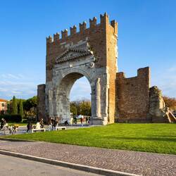 The Arch of Augustus — Rimini, Italy.