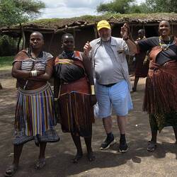 With the blacksmith wives