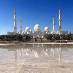 Am Reflecting Pool - am Nachmittag