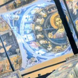 Kloster Gračanica, 700 Jahre alte Fresken