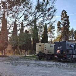 wieder zurück am Stellplatz