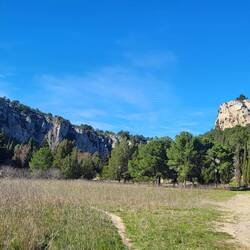 Die Ebene zwischen den Schluchten.