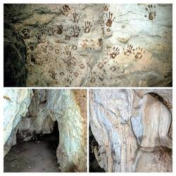 Frühstückspause und Besichtigung einer Mini Höhle