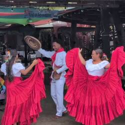 Our drum lesson beckons