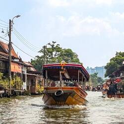 Unser Khlong - einer von etlichen Seitenkanälen