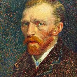 Vincent Van Gogh's self portrait — Chicago, Illinois.