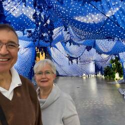 A Firelei Báez installation at the MCA — Chicago, Illinois.