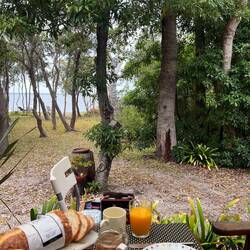 Frühstücksaussicht