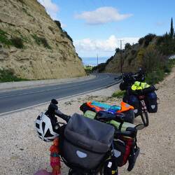 Die ersten Höhenmeter sind geschafft.