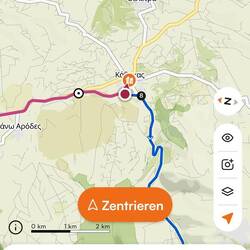 Geschafft! Jetzt geht es fast nur noch bergab.