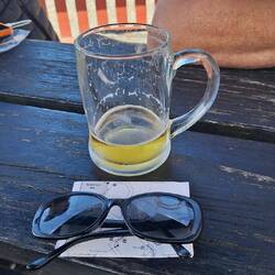 A well-earned beer!