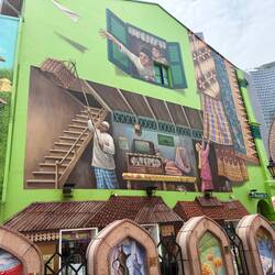 Streetart in der Haji Lane