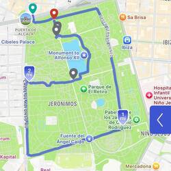 Jogging route
