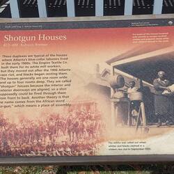 Erklärung Shotgun Haus.