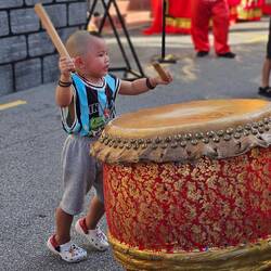 Viele der unzähligen Aktivitäten rund um das Mioa Hui Festival ist für Kinder.