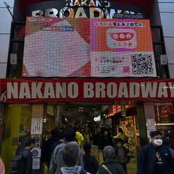 Nagano Broadway, doing a little shopping at some second hand stores for the kids
