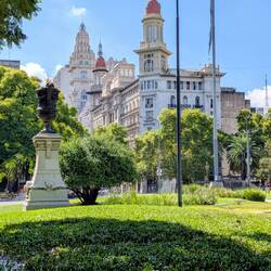 From Plaza Mariano Moreno