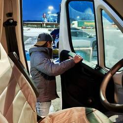 Ankunft in Rostock 🥶