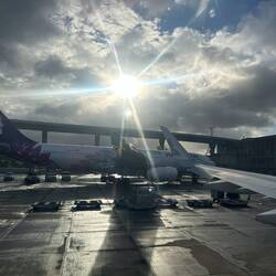 Die Sonne scheint auch, was will man mehr...?