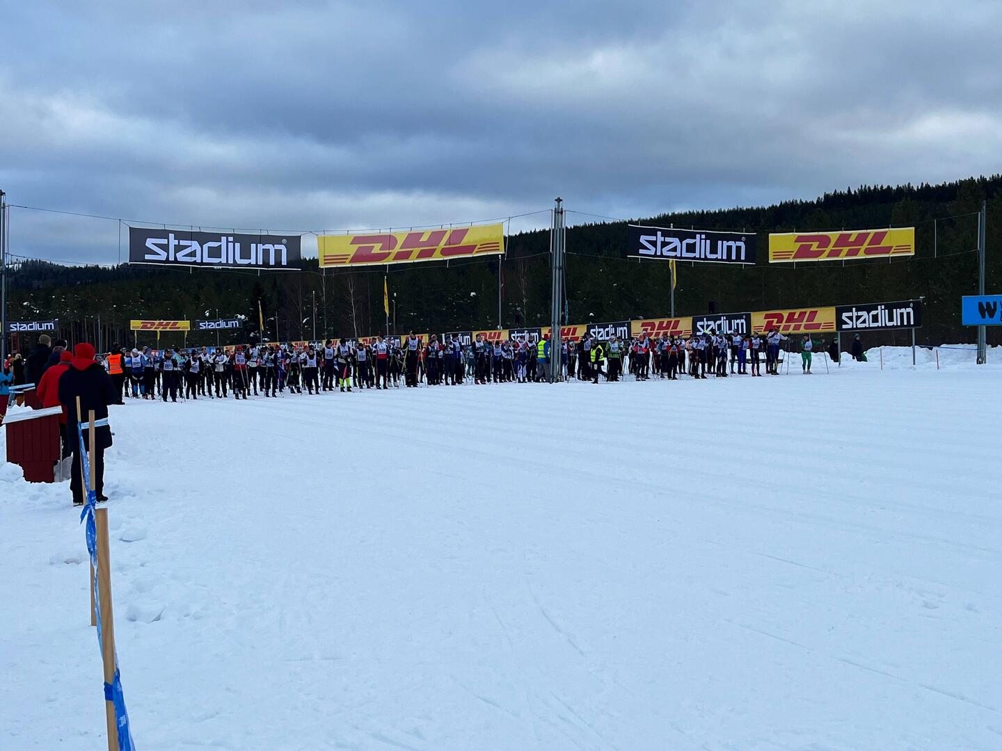 Start außerhalb von Oxberg