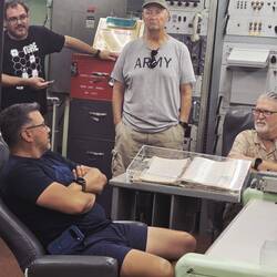 He looks comfy back at work.