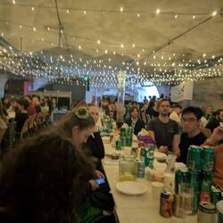 Sitsi im Bunker "Bunkari"