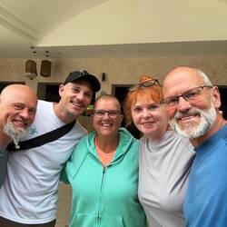 Rene, unser Guide und Silke