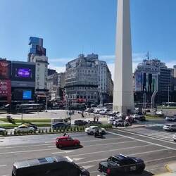 Avenida de 9 Julio und Obelisk