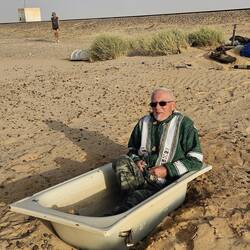 Einmal Baden und Waschen