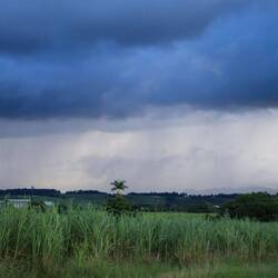 Wenn man nicht drin ist, ist Regen sogar hübsch 😅