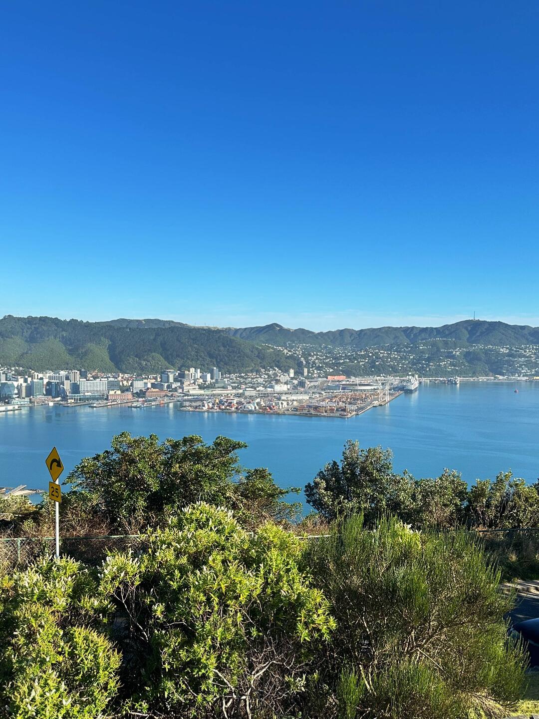 Nice 360° view from atop Mount Victoria