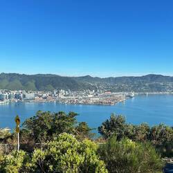Nice 360° view from atop Mount Victoria