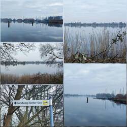 Die Seerunde ist 7,5 km und lohnt sich auf jeden Fall. Zwischdurch baden möglich!