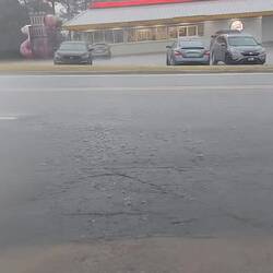 ... dann ein "leichter" Schauer und ...