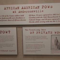 Befreite Sklaven die in der Unionsarmee kämpften wurden nach Gefangennahme wieder Sklaven.